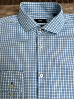 HUGO BOSS Herren Hemd Gr. 41 L slim fit blau weiß Kreis Pinneberg - Tornesch Vorschau