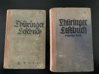 Thüringer Lesebuch 2.+4. Teil Weimar 1933 u 1928 Antik Literatur Sachsen - Grimma Vorschau