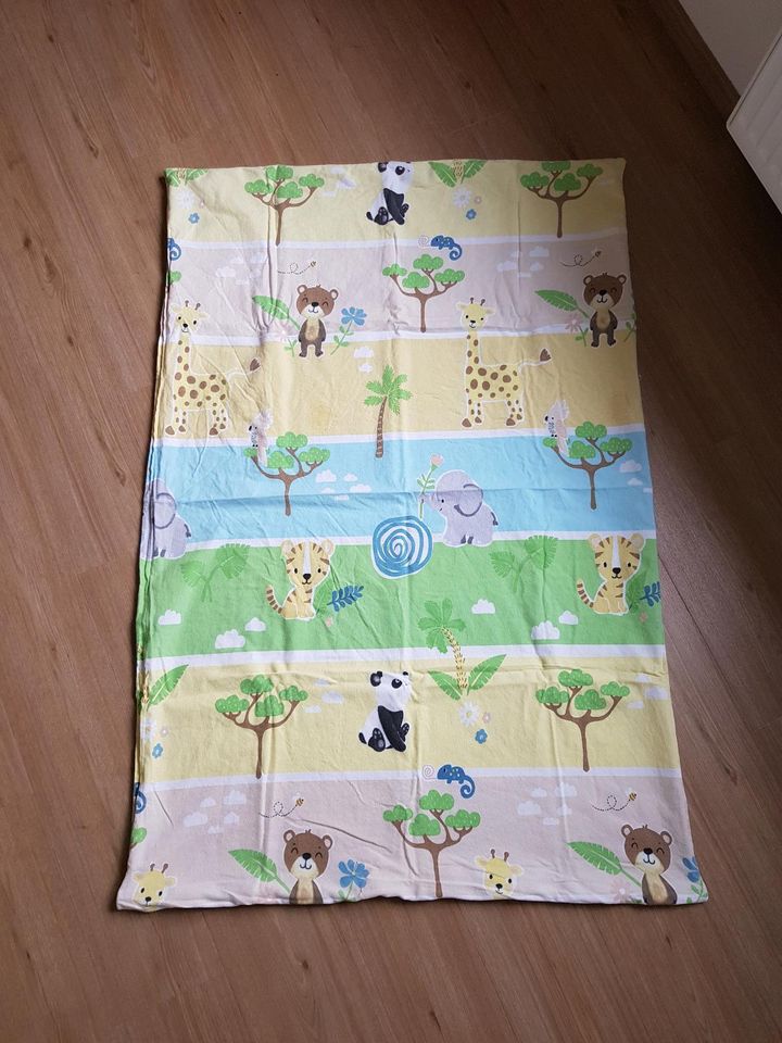 Kinderbettwäsche Biber Tiere 100x135 und 40x60cm. in Giengen an der Brenz