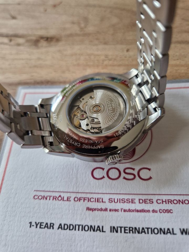 Tissot "Chemin des Tourelles" COSC Automatic Chronometer Full Set in Wichtshausen