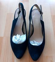 Sling Pumps Gr. 36 Wildleder dunkelblau Rheinland-Pfalz - Saulheim Vorschau