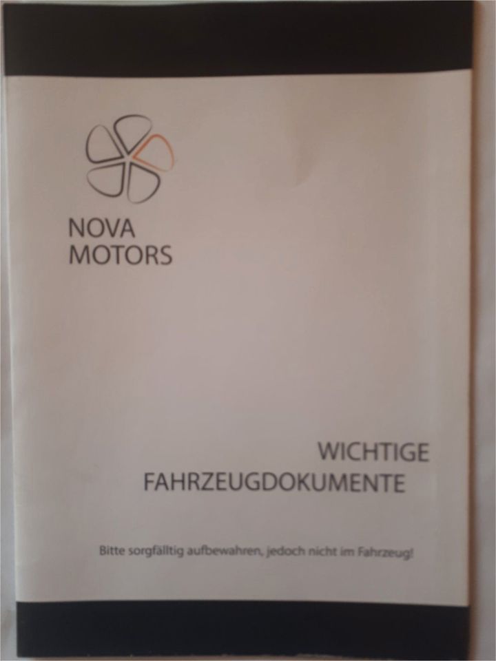 Nova Motors Bendi Elektro-Seniorenfahrzeug; opt. mit 2.Akku in Wulfen