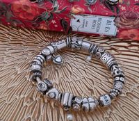 Pandora Armband 19 cm mit 24 Elementen Hessen - Seligenstadt Vorschau