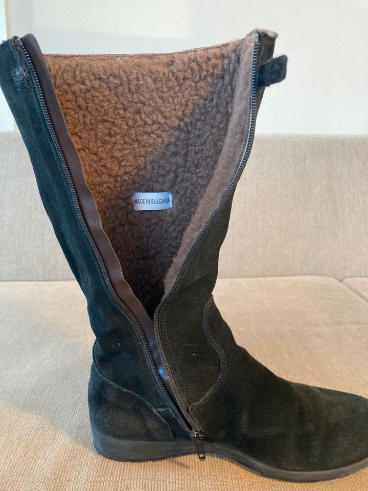 Lepi Winterstiefel Gr. 37 schwarz in München