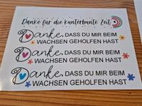 Kerzenfolie Aufkleber Tatoo Kindergartenabschied 10 Stück Nordrhein-Westfalen - Winterberg Vorschau