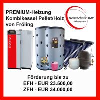 Fröling Dual Holz / Pellets 20 kW Solar Einbau Förderung Sachsen-Anhalt - Landsberg (Saalekreis) Vorschau