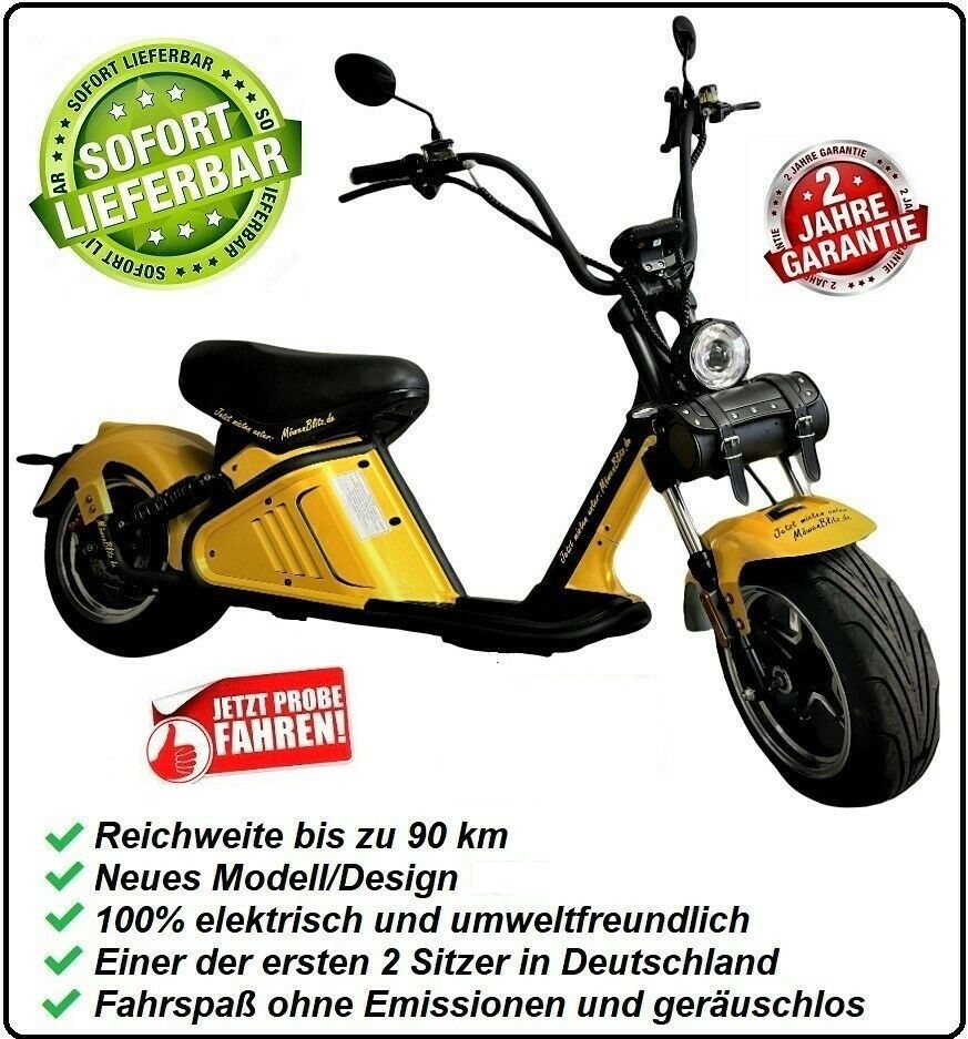 ⚠️❗️⚡NEU Elektroroller E-Chopper M2 3000W/40AH Angebot⚡❗️⚠️ in Wangerland