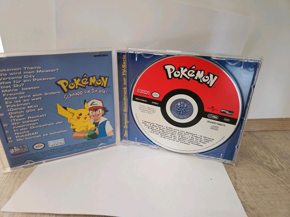 Pokemon CD Original Soundtracks 1999 in Zeitz