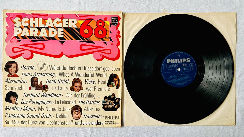 LP-Paket 22 mit vier gepflegten Schallplatten in Bottrop