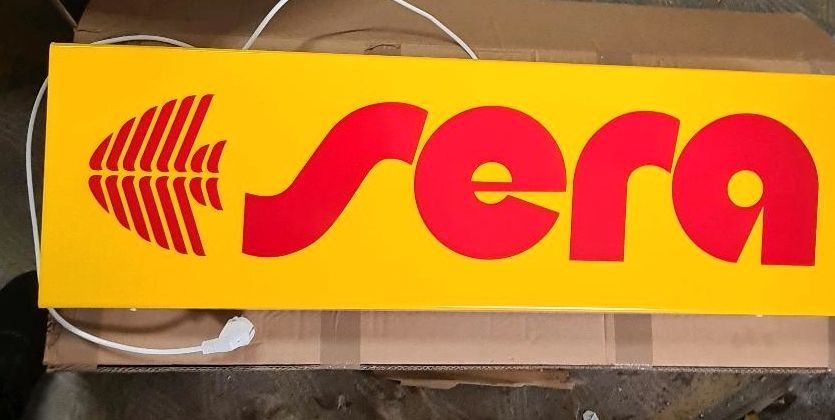 SERA Leuchtreklame Werbeschild 100x30cm NEU ! in Löbau