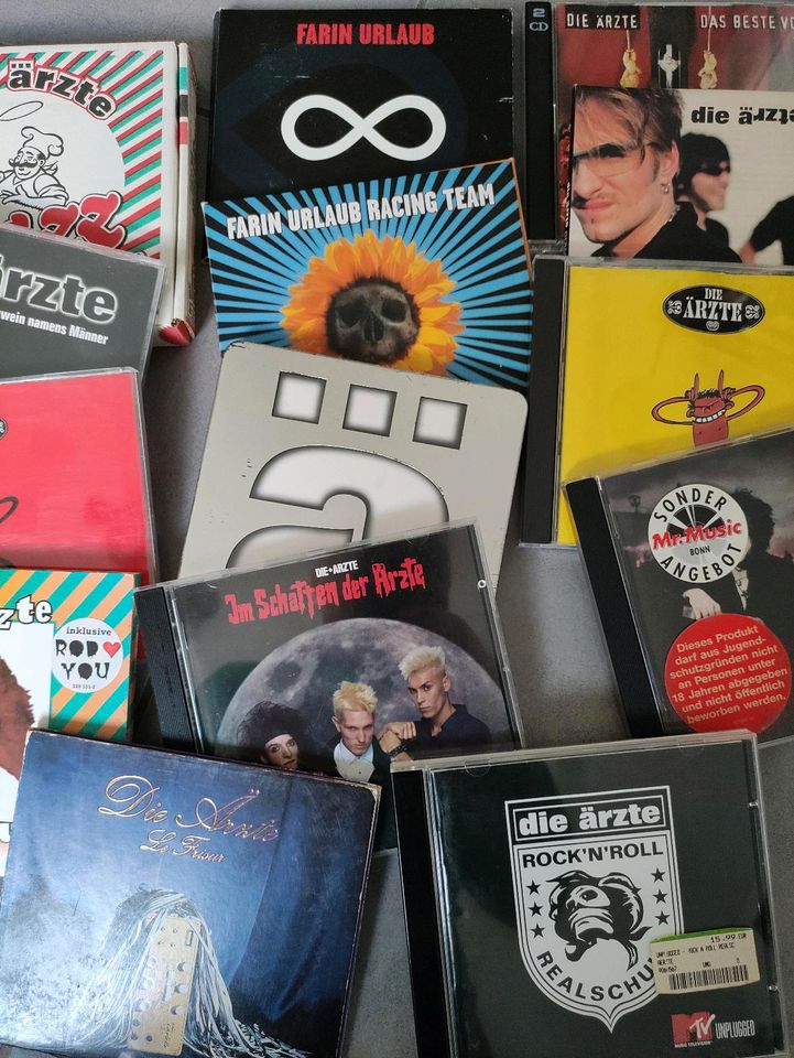 12 x Die Ärzte + 2 x Farin Urlaub CDs in Wesseling