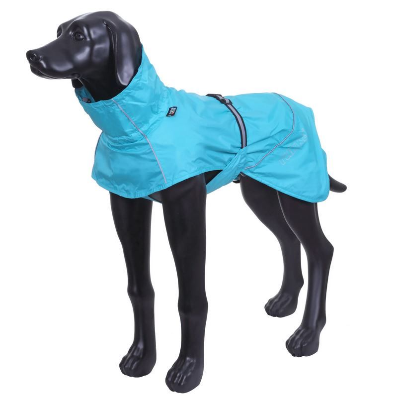 Rukka pets Hase raincoat Regenmantel Hunde Göße 45cm in Aqua NEU in Steinenbronn