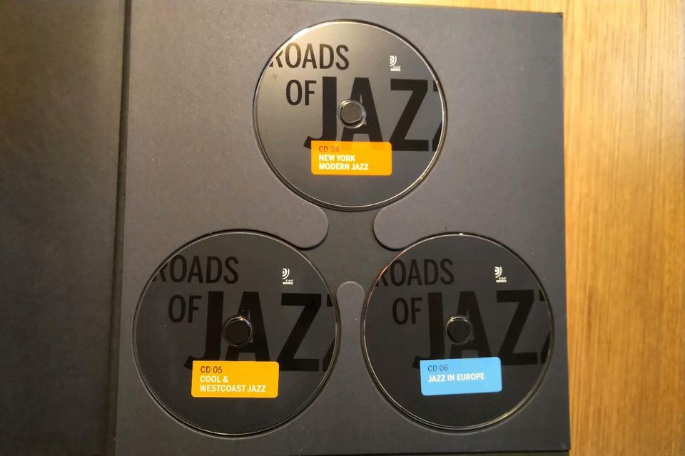 Buch Bildband "Roads of Jazz" inkl. 6 CDs, neuwertig in Berlin