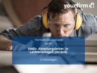 Stellv. Abteilungsleiter: in Lackieranlagen (m/w/d) | Steinhagen Nordrhein-Westfalen - Steinhagen Vorschau