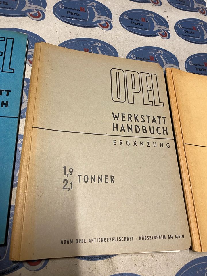 Werkstatthandbuch Opel Motoren Benzin Diesel 1,5-2,8 Original top in Kämpfelbach