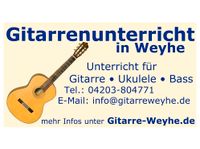 Geschenkgutschein zu Weihnachten für Gitarrenunterricht! Niedersachsen - Weyhe Vorschau