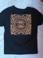 Review Shirt print Logo Barock-Stil Gold Gelb Rückseite Muster Düsseldorf - Eller Vorschau