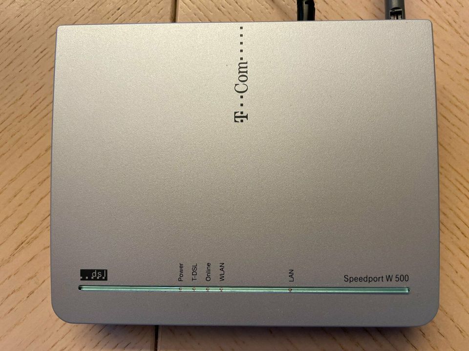 WLAN Router Speedport W 500 + DSL Splitter + NTBA in Büchen