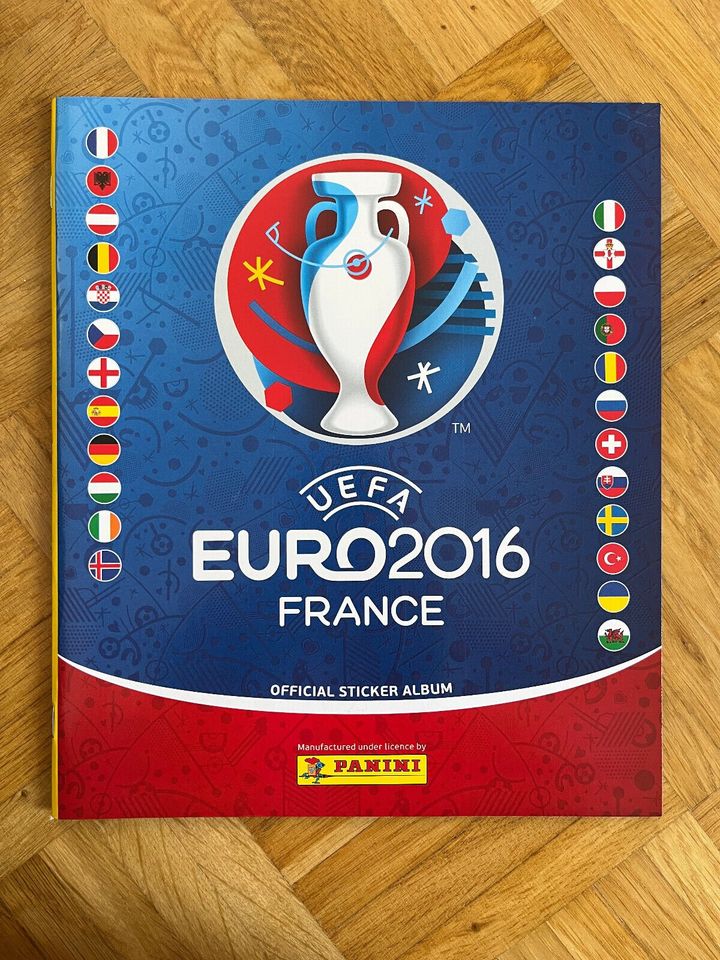 Panini Leeralbum : Fussball Euro 2016 UEFA France in Buchet