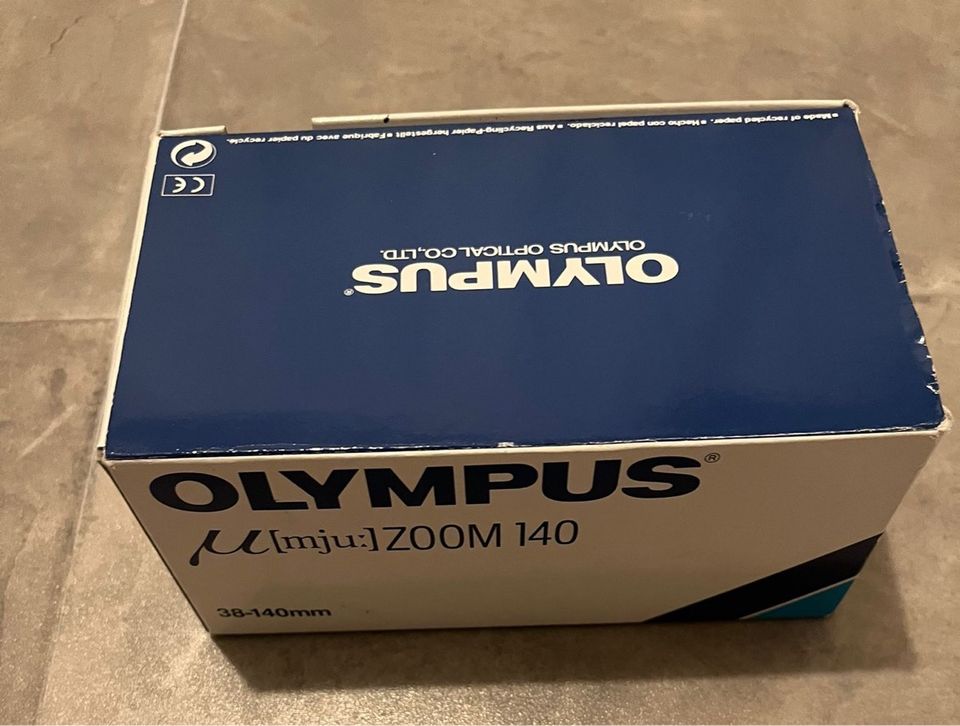 Olympus mju Zoom 140 mit OVP in Sulzbach