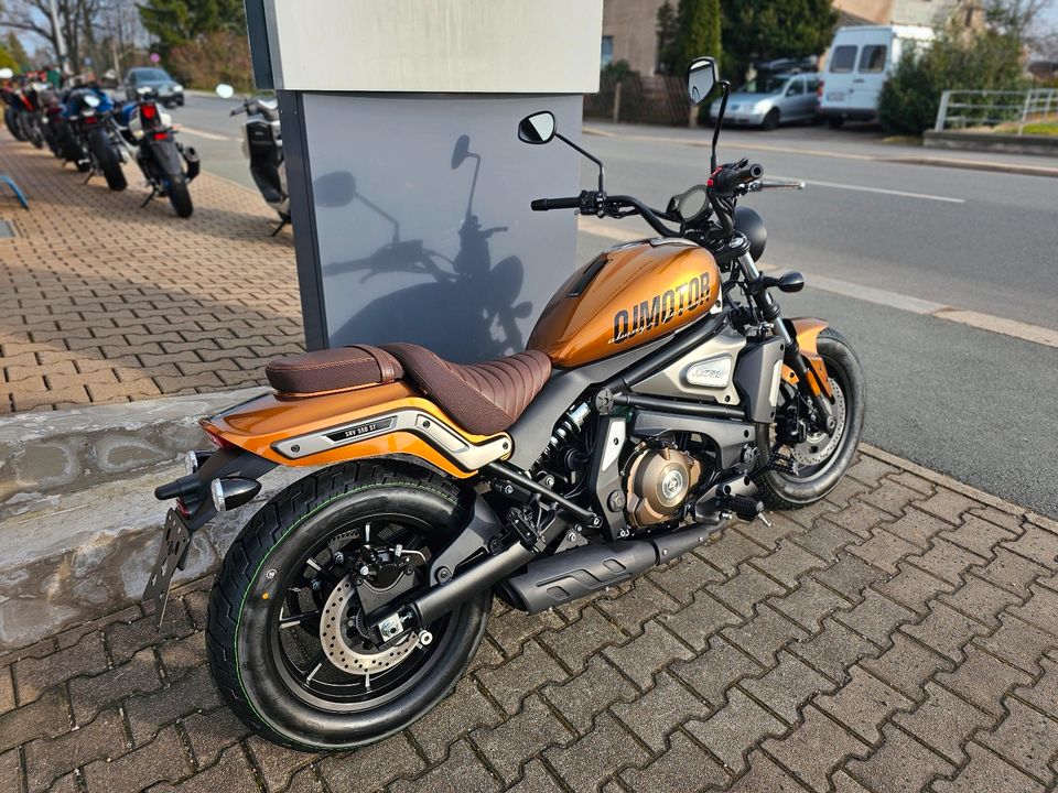 QJ Motor SRV 550 ST Cruiser Chopper ,,no Harley Rebel Vulcan" A2 in Grüna (Sachsen)