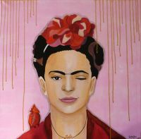 Wandbild - freche FRIDA Variante Knipsauge 60x60cm Rheinland-Pfalz - Zweibrücken Vorschau