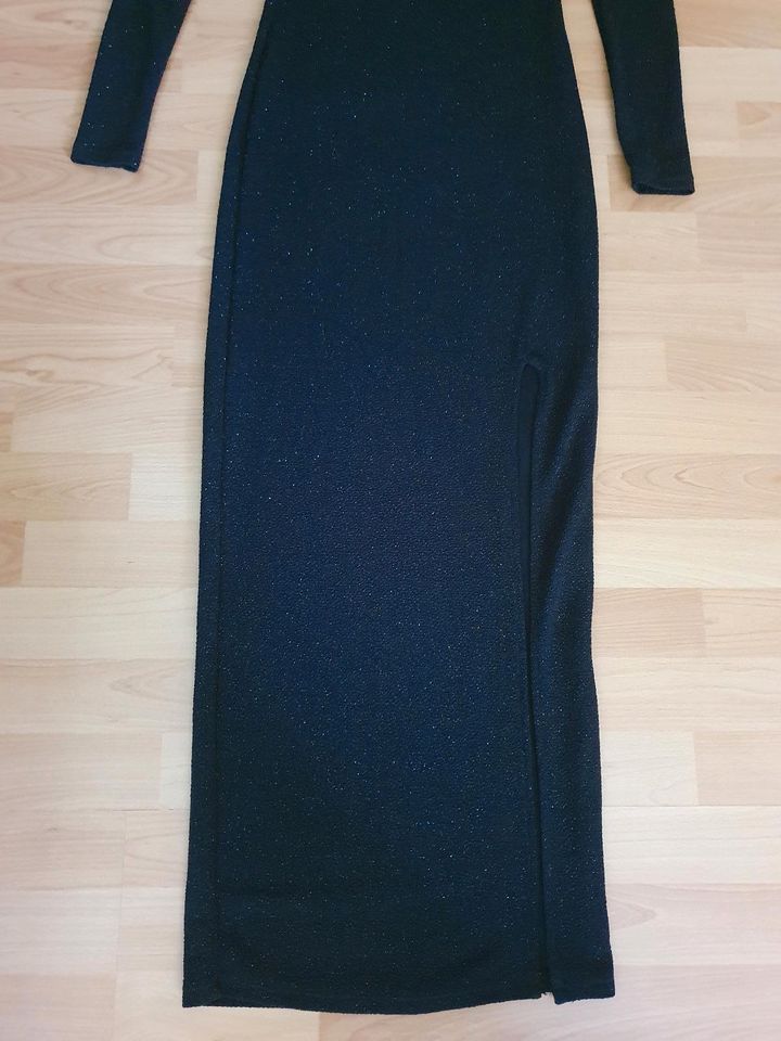 GINA TRIKOT DAMENKLEID LANG FESTLICHES KLEID  STEHKRAGEN  GR. XS in Wuppertal