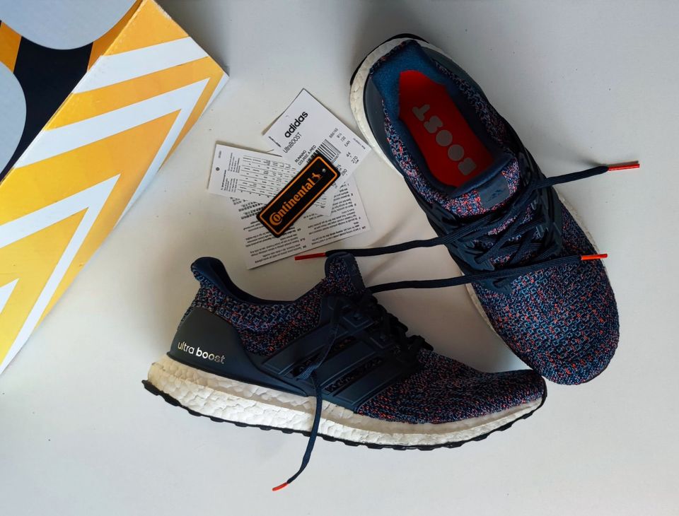 Adidas Ultra Boost 4.0 Navy Multi-Color [44] Neu&Ovp"Vintage2017" in Oer-Erkenschwick