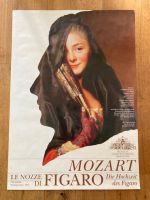 Mozart Hochzeit des Figaro Semperoper 1995 Oper Plakat Stuttgart - Stammheim Vorschau