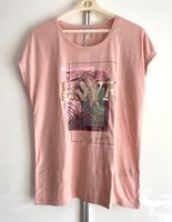 Hailys T-Shirt rosa gold Glitzer Pailletten L XL 40 42 H&M Baden-Württemberg - Oedheim Vorschau