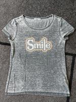 Retro T-Shirt 90's Style vintage used Batik 'Smile' meliert Nordrhein-Westfalen - Uedem Vorschau