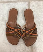 Schlappen Pantoletten Sommerschuhe Größe 37 Nordrhein-Westfalen - Zülpich Vorschau
