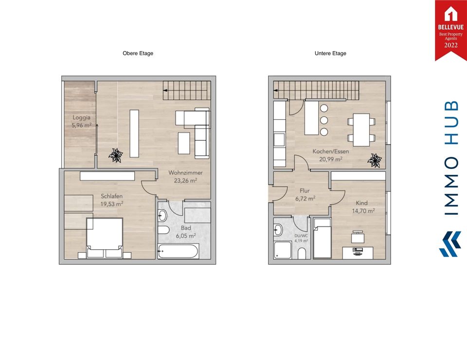 ++ Gründerzeitcharme trifft auf Moderne! 3-Zimmer Maisonette-Wohnung inkl. TG-Stellplatz ++ in Leipzig