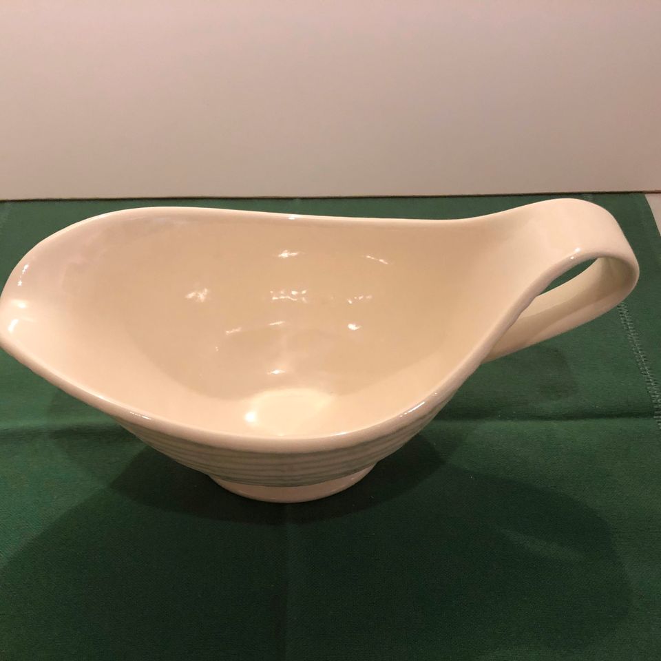 Villeroy & Boch "Nancy” Fayence Service, Sauciere, ca. 21,5 cm in Köln