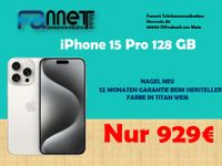 ✅IPHONE 15 PRO 128 GB NAGEL NEU IN TITAN WEIß NUR 929 €✅ Hessen - Offenbach Vorschau