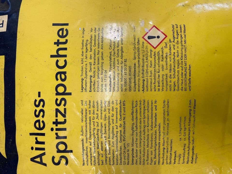 Profitec Airless Spritzspachtel in Muldestausee
