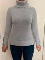 Hellblauer Rollkragenpullover MarcCain Gr. N2/36 Sachsen - Görlitz Vorschau