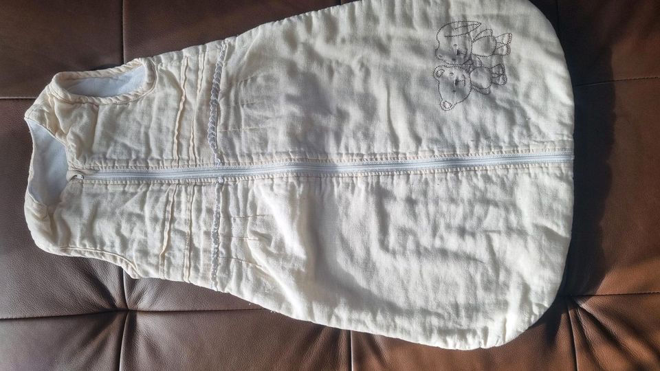 Babyschlafsack Sommer creme Gr. 70 cm in Biebergemünd