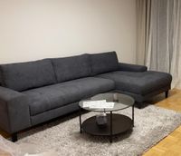 Couch in dunkelgrau München - Moosach Vorschau