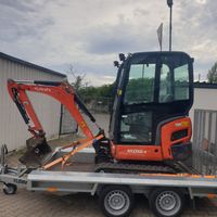 Bagger Minibagger 1,6t  Kubota KX016-4 Mieten Leihen Vermieten Bochum - Bochum-Mitte Vorschau