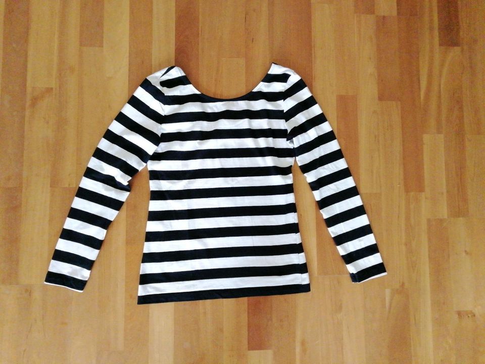 Schwarz-weiß gestreiftes Langarmshirt, Größe 36/38 in Nordrhein-Westfalen -  Unna | eBay Kleinanzeigen ist jetzt Kleinanzeigen
