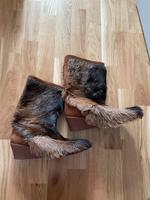 Fellstiefel mit Keilabsatz 37 München - Laim Vorschau