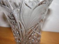 Relief satiniert VASE Blumenvase Glasvase Bleikristall? Ø 10,3cm Baden-Württemberg - Dettingen an der Iller Vorschau