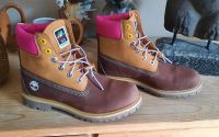 Wie neu Timberland Premium Boots Leder Stiefel pink, beige Gr 39 Nordrhein-Westfalen - Langenfeld Vorschau