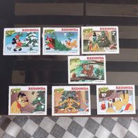 Briefmarken_aus d.Karibik_Cartoon- /Disneymotive_ca.80erJahre !!! Rostock - Kröpeliner-Tor-Vorstadt Vorschau