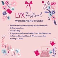 2x LYX Festival Wochenendticket Niedersachsen - Göttingen Vorschau