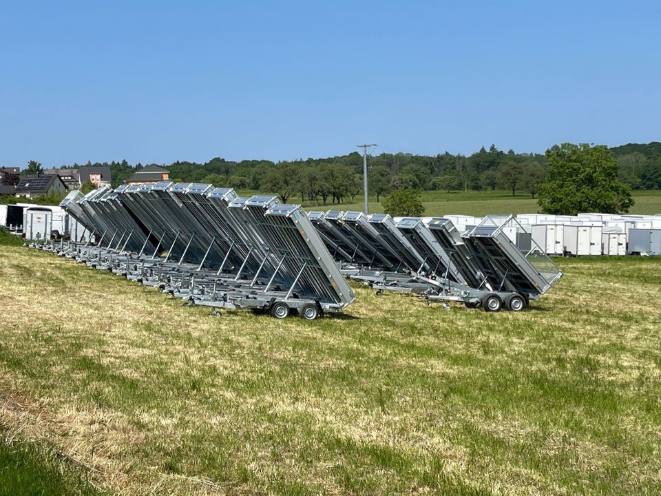 RESPO Anhänger Mobile Doppeltoilette und Wasserspülung DELUXE in Gindorf