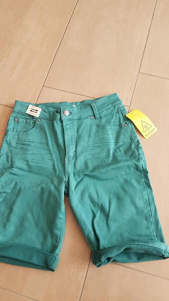 Yigga kurze Hose JOGG DENIM Shorts 152 Neu petrol in Bochum