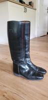 Schwarze Leder Reitstiefel Gr. 41 Kreis Ostholstein - Neustadt in Holstein Vorschau