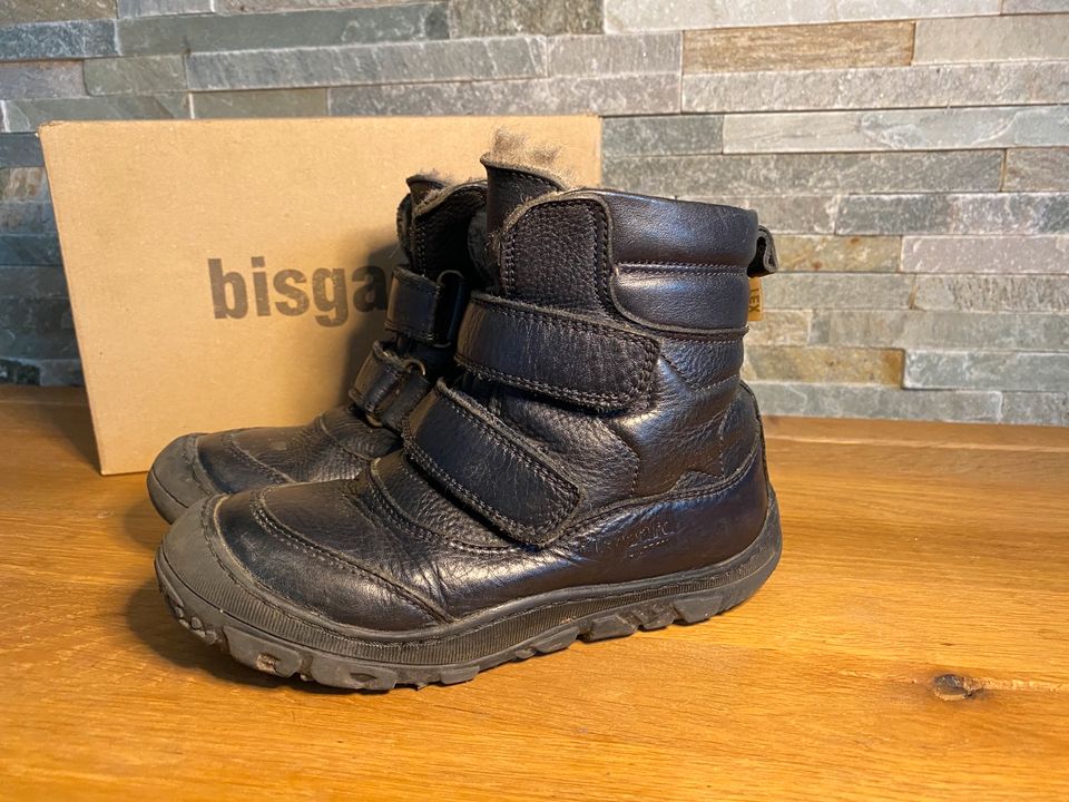 * Top * Bisgaard Winterstiefel Winterschuhe dunkelblau Stern in Düsseldorf